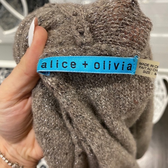 Alice and Olivia draped cardigan - Picture 2 of 8